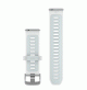 Quick Release Bands (20 mm) - Translucent whitestone/cloud blue with silver hardware - 010-11251-AR - Garmin
